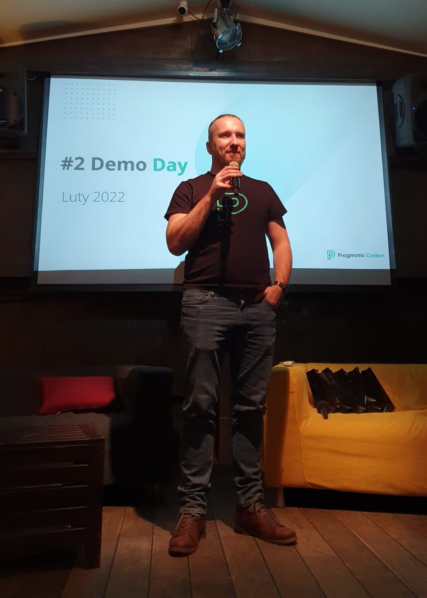 Wiktor na Demo Day